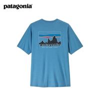 Patagonia 弹性透气 男士运动T恤