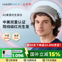HAIRMAX 82束激光生发仪医用级雄脱压力脱发产后脱发3-5级脱发七夕礼物银