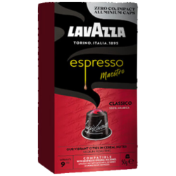 拉瓦萨 意大利原装进口胶囊咖啡中烘9号经典意式5.7g*10颗 适用Nespresso