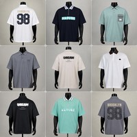 DAFTPUNK 嘻哈hiphop西海岸重磅国潮宽松潮流体恤半袖潮牌短袖T恤男女款