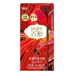 格力高 百醇涂层饼干棒 红酒味   任选8件