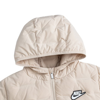 NIKE耐克 90%白鸭绒超轻羽绒服 白沙色 160/80 儿童外套