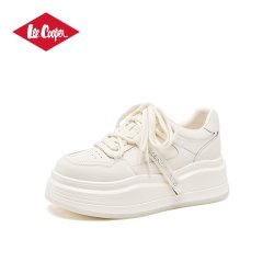 Lee Cooper 【LeeCooper鸿运】板鞋 内增高休闲小白鞋