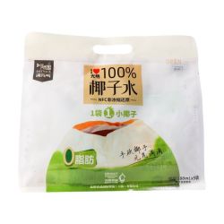 光明 满元气100%椰子水180ml ×15袋零添加天然电解质水