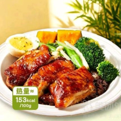 大米先生 现煎铁板鸡扒套餐+元气森林280ml+君乐宝酸奶
