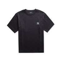 88VIP：MLB 官方 男女同款情侣休闲潮流T恤暗纹老花圆领短袖春夏TSM01