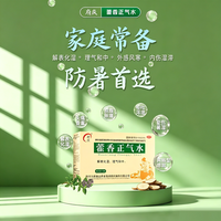 府庆 藿香正气水 10ml*10支/盒 泡脚祛湿拉肚子药中暑解暑防暑药 呕吐腹泻止泻感冒 防暑降温