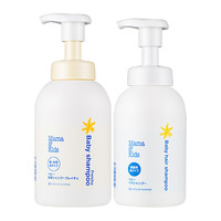 Mama&Kids Mama&Kids 婴儿泡沫洁肤液460ml+洗发液370ml组合装