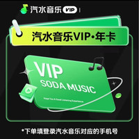 汽水音乐 会员12个月会员填手机号充值 汽水音乐会员 汽水音乐-12个月