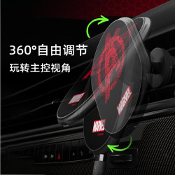 贝尔金 抖音专属价漫威车载磁吸充电器磁吸式旋转充电支架