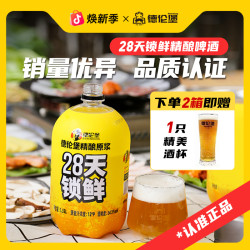 德伦堡 Derenburg/德伦堡精酿原浆28天鲜酿啤酒12P 4.1%vol