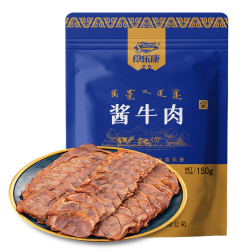 食乐康 草原酱牛肉150g*5袋老汤卤制简化配料即食