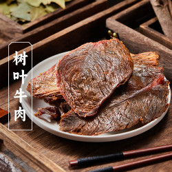 三关六码头 风干牛肉干手撕小吃树叶牛肉干即食牛肉熟食200g/零食