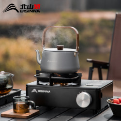 北山狼 水壶露营户外便携式茶具铝合金围炉煮茶壶烧茶煮水泡茶野营