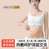 蒙和光 艾灸贴热敷贴暖腹贴膝盖贴肩颈贴暖宝贴暖宫腰椎颈腰自发热舒缓贴