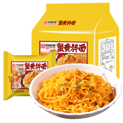 同碗面 蟹黄拌面113g袋装小龙虾方便面即食炸酱面泡面宿舍夜宵充饥