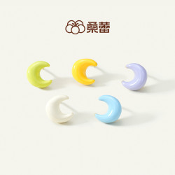 Social Talent/桑蕾 合金珐琅耳饰 多巴胺彩色简约