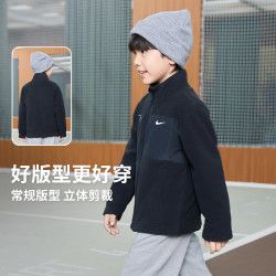 NIKE 时尚休闲儿童长袖运动外套针织夹克RWN-FQ-1505