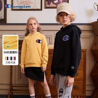 Champion 冠军男女童装2025秋季新款百搭运动连帽卫衣25FW-WY805D