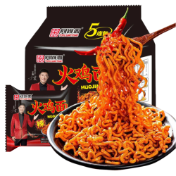 同碗面 火鸡面113g袋装韩式干拌面粗面超辣方便面宿舍夜宵速食泡面