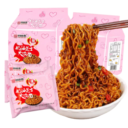 同碗面 奶油芝士火鸡面113g袋装方便面蟹黄拌面宿舍夜宵速食泡面