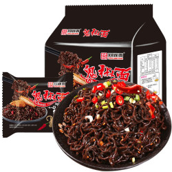 同碗面 爆辣魔鬼鬼椒面特辣火鸡面袋装方便速食拌面夜宵干拌面泡面
