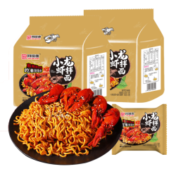 同碗面 麻辣小龙虾拌面袋装火鸡面方便面蟹黄拌面宿舍夜宵速食泡面