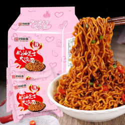 同碗面 113g袋装爆款拌面网红香辣劲道速食美食