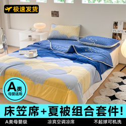 夏天专用乳胶凉席2026新款冰丝席空调凉感