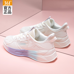 361° 女鞋运动鞋2026夏季新款减震跑步鞋网面透气休闲鞋运动鞋跑鞋