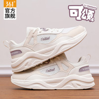 361° 361跑步鞋夏新款女鞋休闲百搭运动鞋女网面透气女鞋