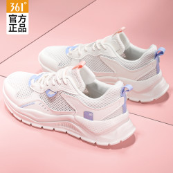 361° 361女鞋直播运动鞋2026新款轻便女士跑鞋网面透气运动鞋跑鞋