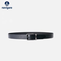 navigare 意大利小帆船男士皮带真皮针扣腰带