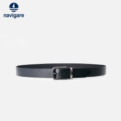 navigare 意大利小帆船男士皮带真皮针扣腰带