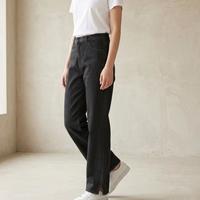 Massimo Dutti 女式水洗做旧经典休闲百搭柔软舒适牛仔长裤