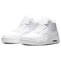 NIKE 男子小乔4板鞋FLIGHT LEGACY运动鞋BQ4212-101白色42码