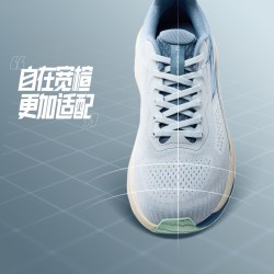 361° O2 橡胶大底 男款网面透气超轻减震跑鞋 672632222