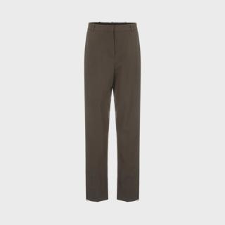 限尺码：Massimo Dutti 【含羊毛】女极简低调高级轻奢柔软舒适拉链可调节裤脚轻商务长裤