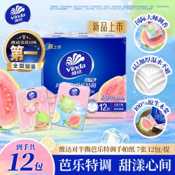 维达 ×线条小狗联名超韧抽纸100抽24包纸巾卫生纸家用厕所抽纸巾