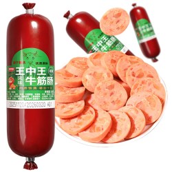 王中王 清真风味五香牛筋肠 180g×6支