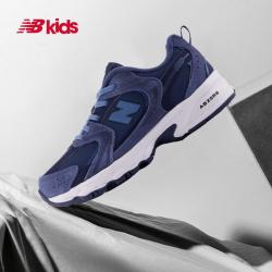 new balance NB官方童鞋 4-7岁儿童秋冬革面款拼接休闲鞋530KD
