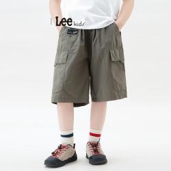 Lee 户外登山夏季儿童工装裤男童休闲裤女童裤子中大童短裤潮童宽松
