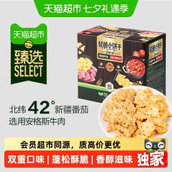 Tafe 猫超臻选tafe帕斯雀牛肉薄脆小饼干混合装饱腹零食360g