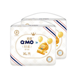 奇莫 Q-MO）轻柔拉拉裤弹力裤尿不湿 超薄透气超能吸 新旧包装随机 拉拉裤XL码56片(12-17kg)