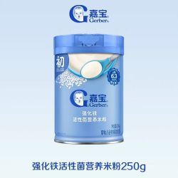 嘉宝 婴儿高铁辅食米粉250g
