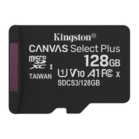 金士顿 128GB TF卡 U1 A1 V10 读速150MB/s 内存卡
