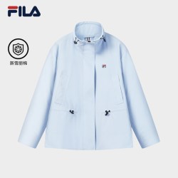 FILA 官方女士棉服2026春新款时尚休闲宽松收腰保暖立领外套