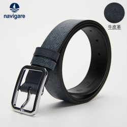 navigare 意大利小帆船皮带男士真皮自动扣腰带牛皮带