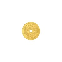 老庙黄金 护佑平安吉祥 铜钱摆件