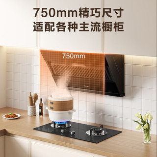 苏泊尔 DJ07S+DB07S 侧吸按键 天然气烟灶套装